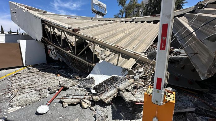 Colapso en Hotel Expo Plaza Zapopan