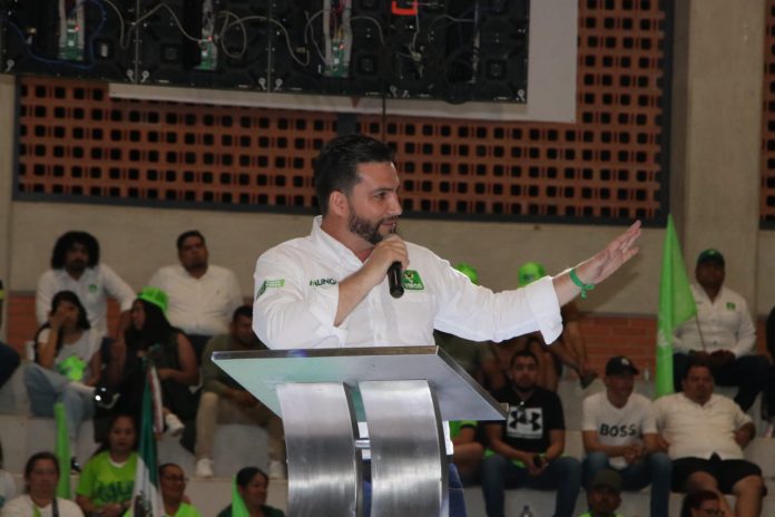 Vallartenses respaldaron el arranque de la campaña de Luis Munguía, candidato del Partido Verde a la alcaldía de Puerto Vallarta