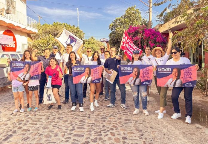 Melissa Madero lleva su mensaje a Las Juntas e Ixtapa