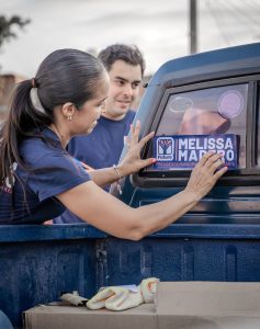 Melissa Madero lleva su mensaje a Las Juntas e Ixtapa