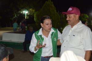 Magaly Fregoso candidata del PVEM se compromete con Mixtlán