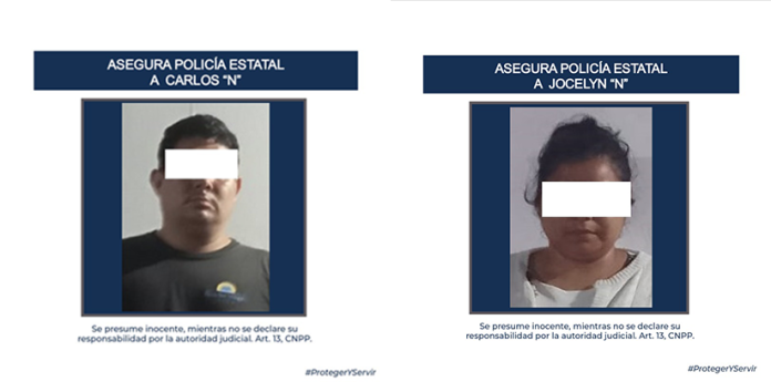 Dos personas aseguradas por Policía Estatal en Bahía de Banderas