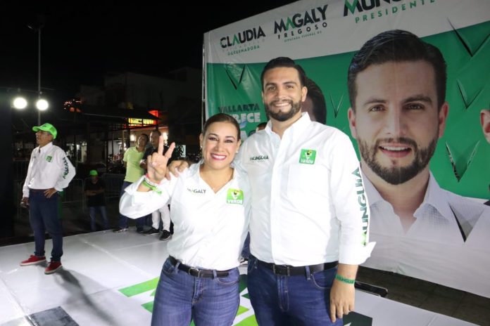 Luis Munguía, Magaly Fregoso y su visión para el Partido Verde