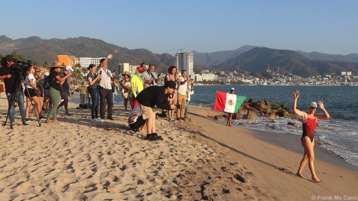 Stephanie Montero completa la vuelta a la Bahía de Banderas