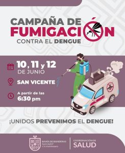Inicia campaña de fumigación en Bahía de Banderas