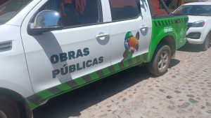 Colores institucionales no se respetan en Obras Públicas