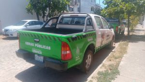 Colores institucionales no se respetan en Obras Públicas