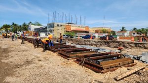 Reportan 60% de avance en construcción del nodo vial en Las Juntas, obra clave para mejorar el tránsito en el ingreso norte de Puerto Vallarta