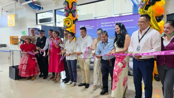 Puerto Vallarta fortalece su conectividad nacional con la nueva ruta aérea a Morelia, operada por Volaris, con tres frecuencias semanales