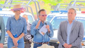 Entregan patrullas a municipios de Jalisco para reforzar la seguridad en zonas con menor capacidad financiera