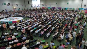 Luis Munguía presenta su primer informe de gobierno en Vallarta, destacando avances en educación, infraestructura, medio ambiente y salud