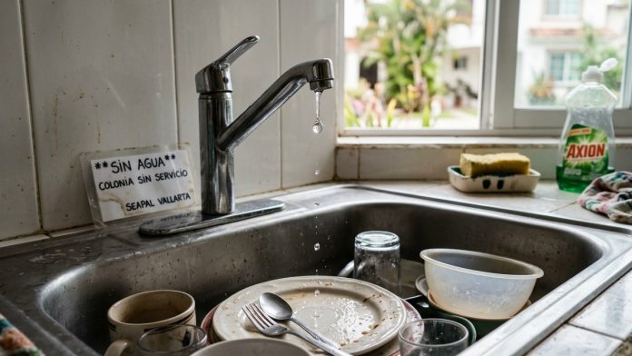 Agua Potable, Puerto Vallarta se queda sin el vital liquido